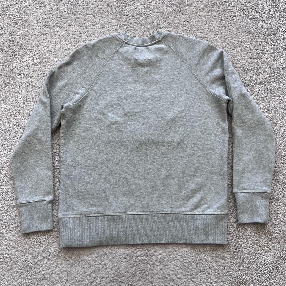 Hillflint X Whitney Shop Whitney Biennial Sweatshirt Mens Small Gray Graphic - Picture 2 of 15